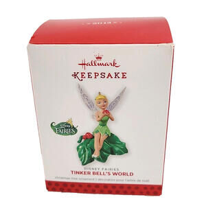 Hallmark Keepsake 2013 Tinker Bell's World Ornament Holly & Berry Disney Fairies